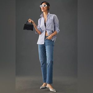 Pilcro Slim Boyfriend Mid-Rise Relaxed-Leg Jeans 31